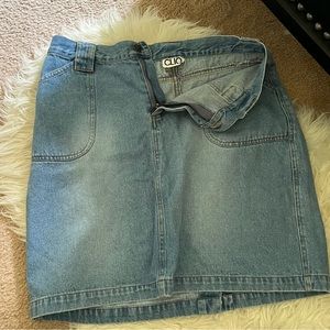 Vintage high waisted Clio skirt size 10